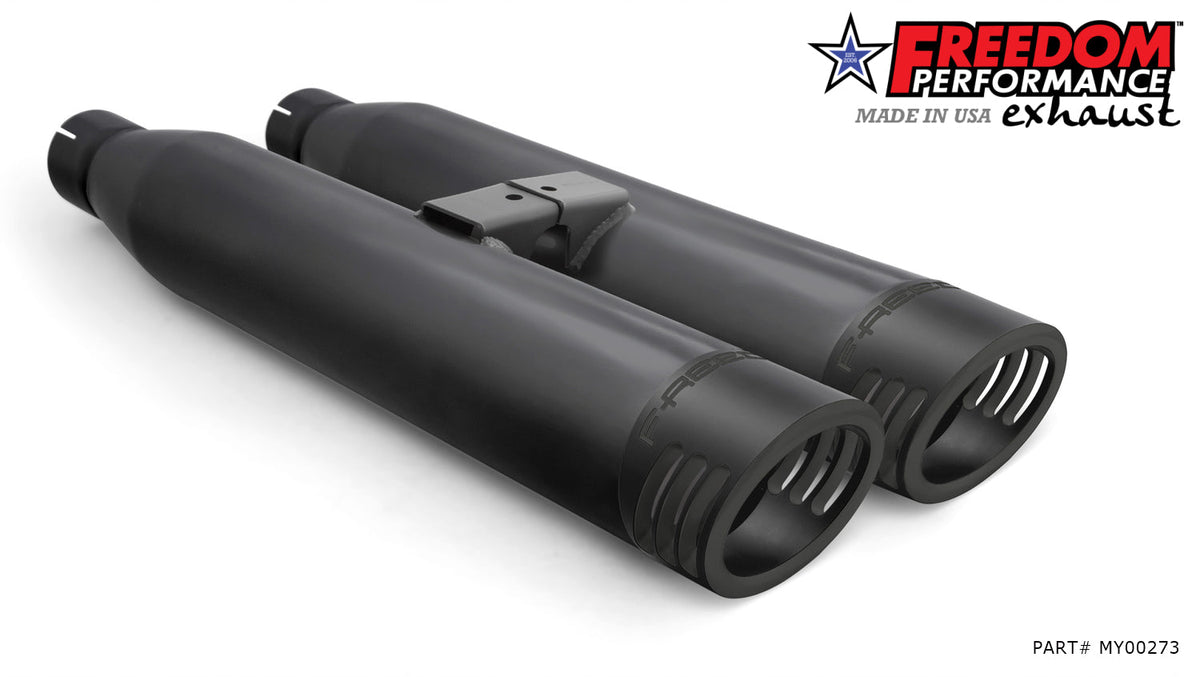 YAMAHA VENTURE/ROYAL STAR/TOUR DELUXE 1999-2014 SLIP-ONS check description for Quiet Baffles.