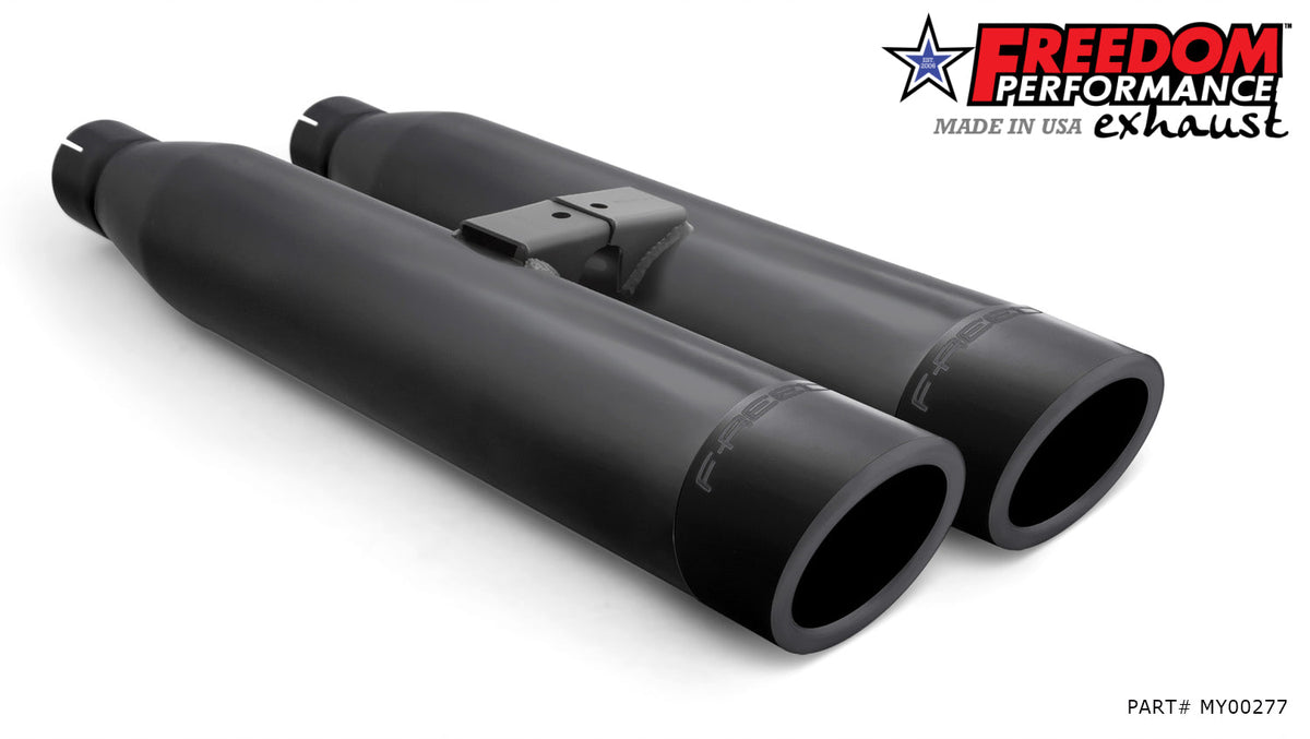 YAMAHA VENTURE/ROYAL STAR/TOUR DELUXE 1999-2014 SLIP-ONS check description for Quiet Baffles.