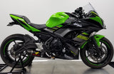 Graves Motorsports Full Exhaust System for Ninja 650/ Z650 2017 - 2024 Exk-18z650-Fsc