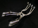 Vandemon  Retro Stainless Steel Exhaust System  Z900RS Cafe Racer 2018-24 KAWAZ900RS424SSEXHA VA-66