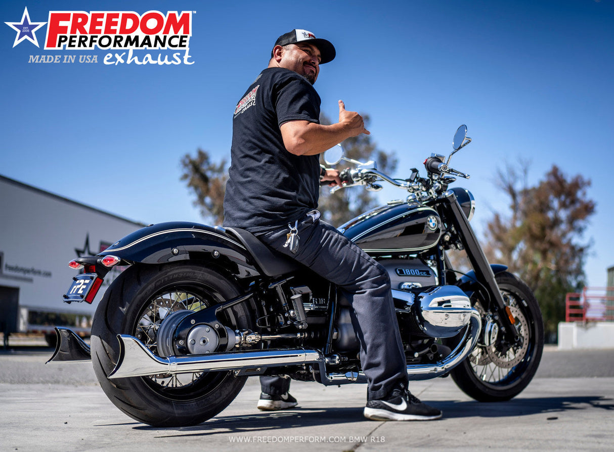 BMW R 18 2.5" SHARKTAIL SLIP-ONS (