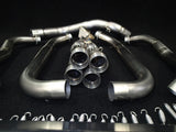 Vandemon  Kawasaki Z1000 & SX Vandemon Titanium Exhaust Single Titanium Muffler KAWAZ10TIEXHSYSB VA-53
