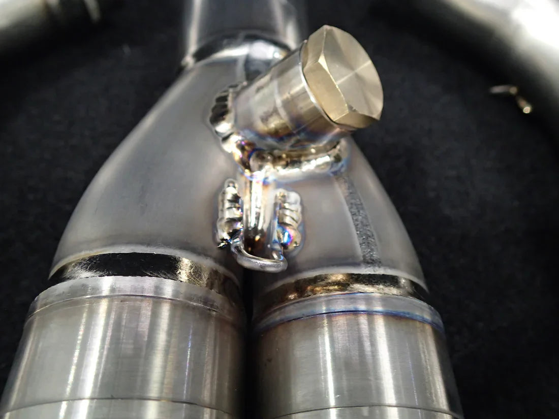 Vandemon  Kawasaki Z1000 & SX Vandemon Titanium Exhaust Single Titanium Muffler KAWAZ10TIEXHSYSB VA-53