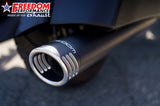 INDIAN 4" SLIP-ONS FOR CHIEFTAIN/ROADMASTER-CHALLENGER/PURSUIT/ELITE WITH HARD BAGS BUNDLE