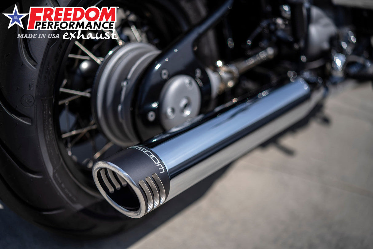 BMW R 18 4" FREEDOM SLIP-ONS ONLY! BUNDLE