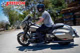 BMW R 18 BAGGER B/TRANSCONTINENTAL/ROCTANE 2-STEP 4.5" EXTENDED SLIP-ONS ONLY! BUNDLE