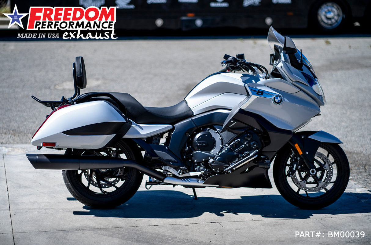 BMW K 1600 B GRAND AMERICA 2-STEP 4.5" FREEDOM SLIP-ONS 2017-PRESENT BUNDLE