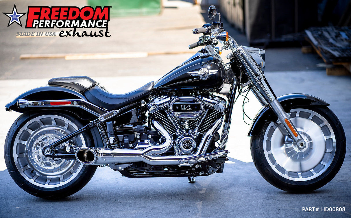 HARLEY M8 SOFTAIL 2-INTO-1 TURNOUT/SIDEDUMP 2018 - PRESENT