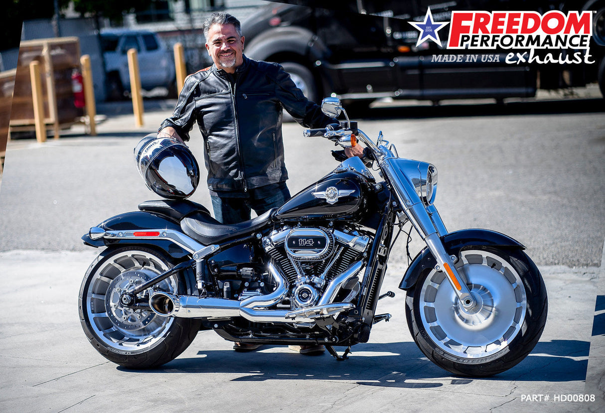 HARLEY M8 SOFTAIL 2-INTO-1 TURNOUT/SIDEDUMP 2018 - PRESENT