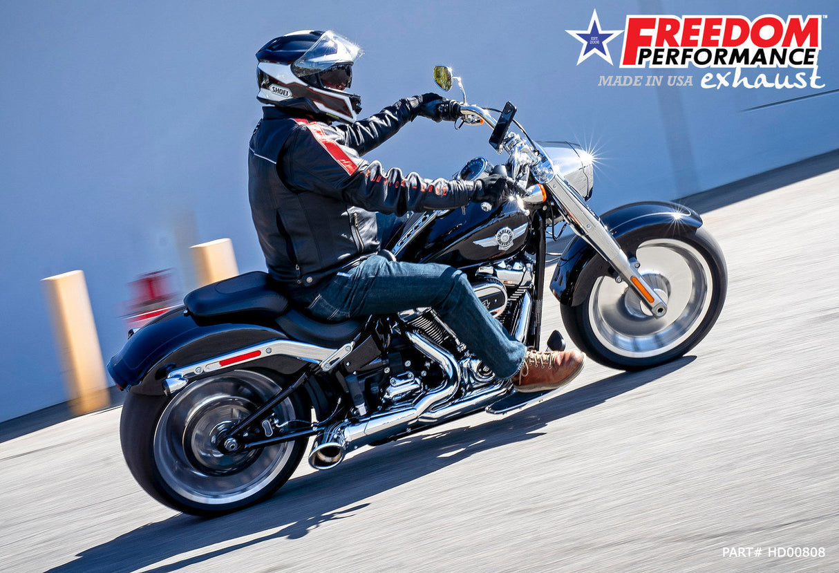 HARLEY M8 SOFTAIL 2-INTO-1 TURNOUT/SIDEDUMP 2018 - PRESENT