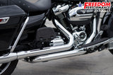 HARLEY TOURING RIGHT SIDE TUCK & UNDER TRUE-DUAL HEADERS Fits '95-Present
