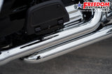 HARLEY TOURING RIGHT SIDE TUCK & UNDER TRUE-DUAL HEADERS Fits '95-Present