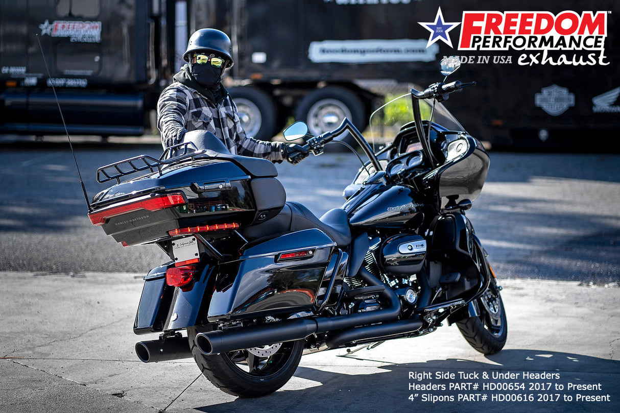 HARLEY TOURING LIBERTY & EAGLE 4" SLIP-ONS Bundle