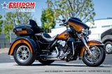 HARLEY TRIKE RIGHT SIDE TUCK & UNDER & CLASSIC TRUE-DUAL HEADERS BUNDLE
