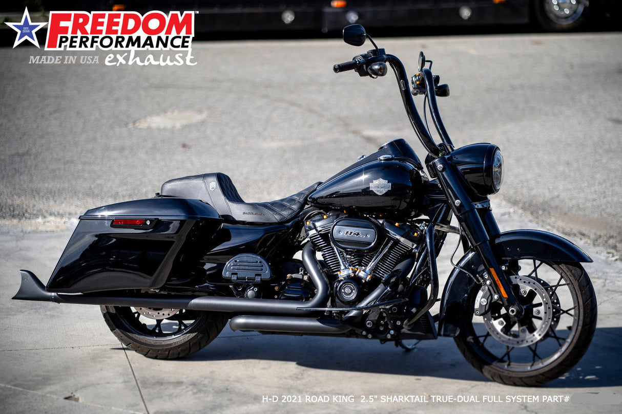 HARLEY TOURING 2.5" M8 TRUE-DUAL FULL SYSTEM 2017-PRESENT BUNDLE