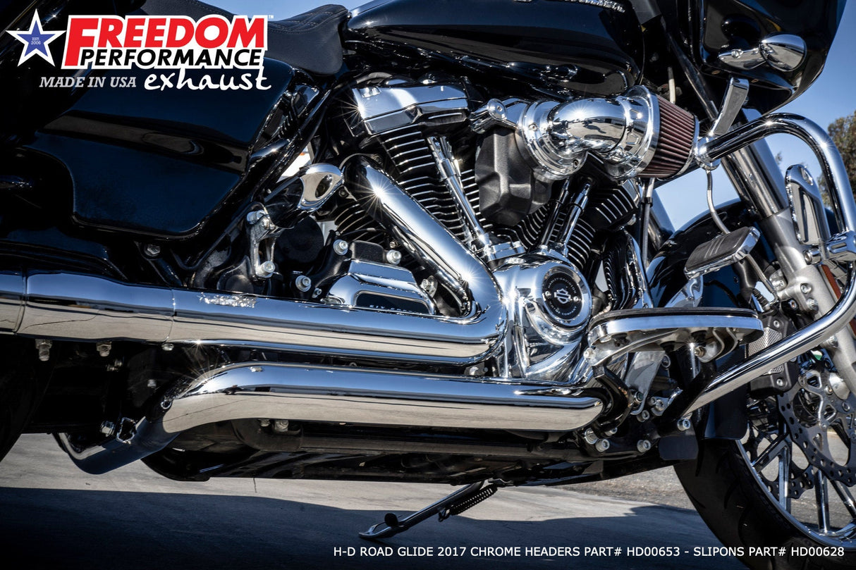 HARLEY TOURING AMERICAN OUTLAW & COMBAT FLUTED 4.5" MEGAPHONE SLIP-ONS BUNDLE 1995-PRESENT