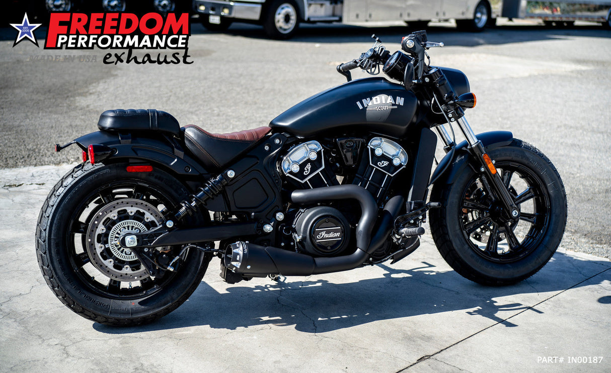 INDIAN SCOUT-ROGUE-BOBBER-SIXTY-SPORT-TWENTY COMBAT 2-INTO-1 SHORTY 2014-2024