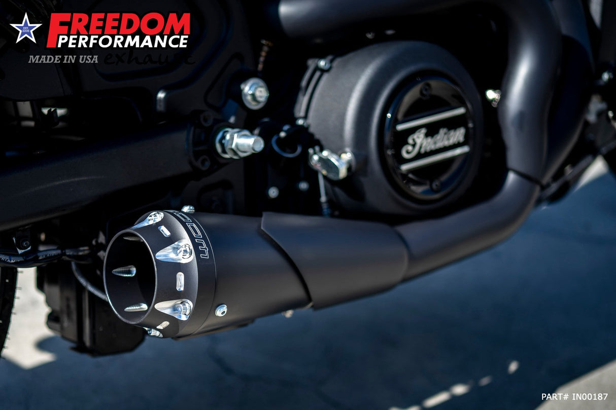 INDIAN SCOUT-ROGUE-BOBBER-SIXTY-SPORT-TWENTY COMBAT 2-INTO-1 SHORTY 2014-2024