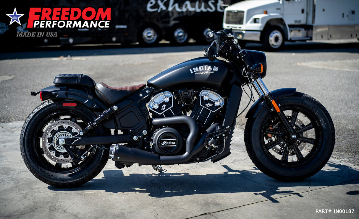 INDIAN SCOUT-ROGUE-BOBBER-SIXTY-SPORT-TWENTY COMBAT 2-INTO-1 SHORTY 2014-2024