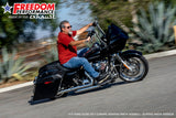 HARLEY TOURING RIGHT SIDE TUCK & UNDER TRUE-DUAL HEADERS Fits '95-Present