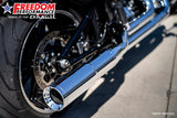 HARLEY SOFTAIL/M8 FAT BOY BREAKOUT ONLY 4.5” TWO-STEP TUCK & UNDER FULL SYSTEM 2018-PRESENT