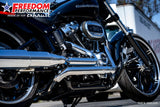 HARLEY SOFTAIL/M8 FAT BOY BREAKOUT ONLY 4.5” TWO-STEP TUCK & UNDER FULL SYSTEM 2018-PRESENT