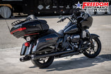 HARLEY TOURING RIGHT SIDE TUCK & UNDER TRUE-DUAL HEADERS Fits '95-Present