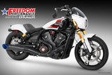 (SPECIAL ORDER) INDIAN 2025 SCOUT 101-CLASSIC-SUPER-SPORT-BOBBER 4.5" 2-STEP TURN-OUT SLIP-ON (2025 SCOUTS ONLY)
