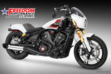 (SPECIAL ORDER) INDIAN 2025 SCOUT 101-CLASSIC-SUPER-SPORT-BOBBER 4.5" 2-STEP TURN-OUT SLIP-ON (2025 SCOUTS ONLY)
