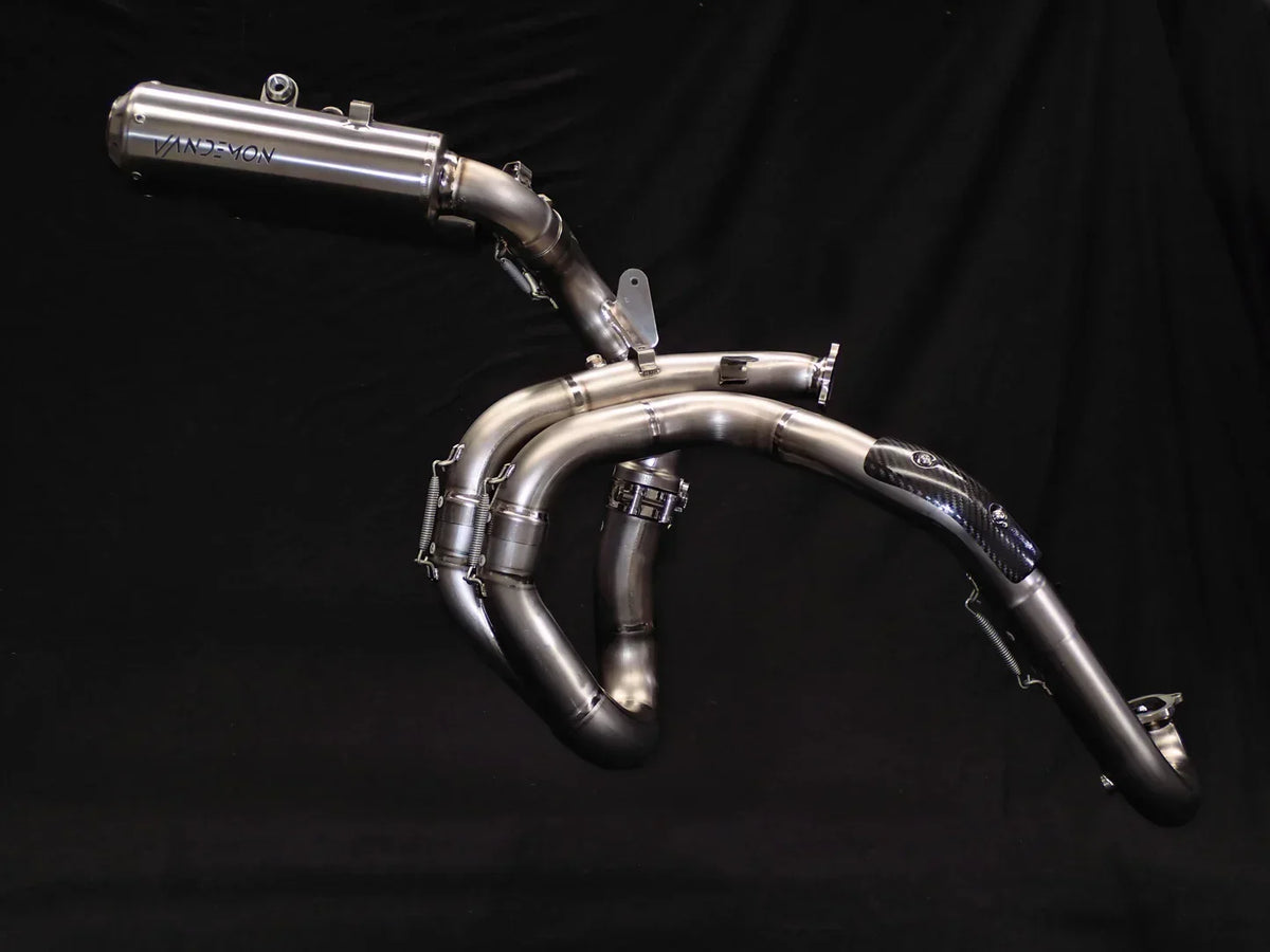 Vandemon Ducati Hypermotard 950 & 950SP Full Titanium Exhaust System 2019-2024 DUC950HYPMTIEXC-1 VA-110