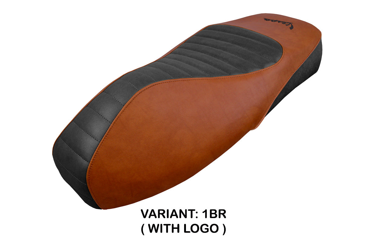 Tappezzeria Italia Vespa GTS 125 150 300 2009-2024 Seat Cover in Brown SE