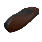 Tappezzeria Italia Vespa GTS 125 150 300 2009-2024 Seat Cover in Dark Brown SE