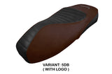 Tappezzeria Italia Vespa GTS 125 150 300 2009-2024 Seat Cover in Dark Brown SE