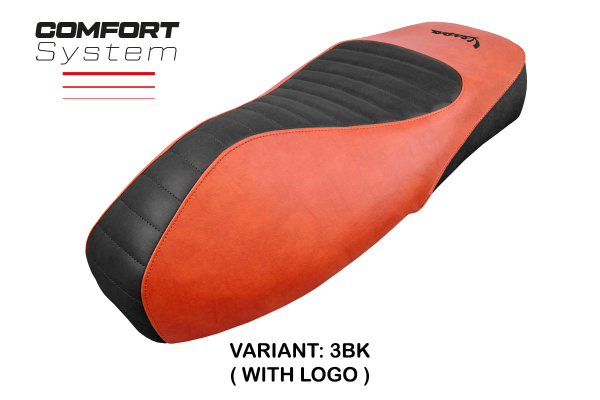 Tappezzeria Italia Vespa GTS 125 150 300 2009-2024 Seat Cover Comfort in Brick SE
