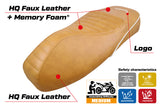 Tappezzeria Italia Vespa GTS 125 150 300 2009-2024 Seat Cover Comfort in Camel