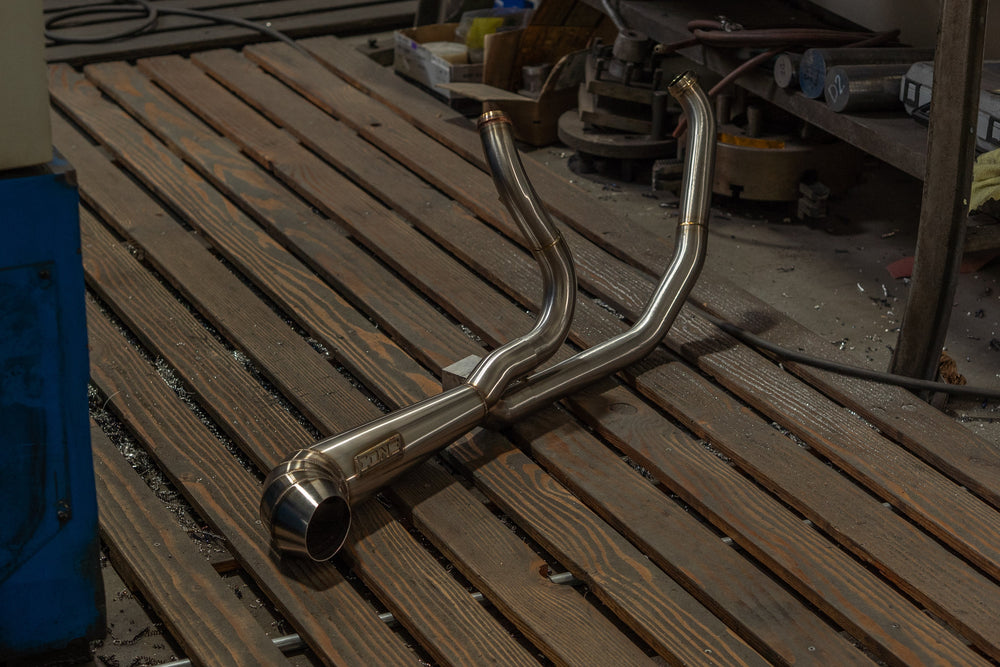 Cone Performance Full Exhaust for 2018+ HD M8 Softail Cone Turnout CP-5620199