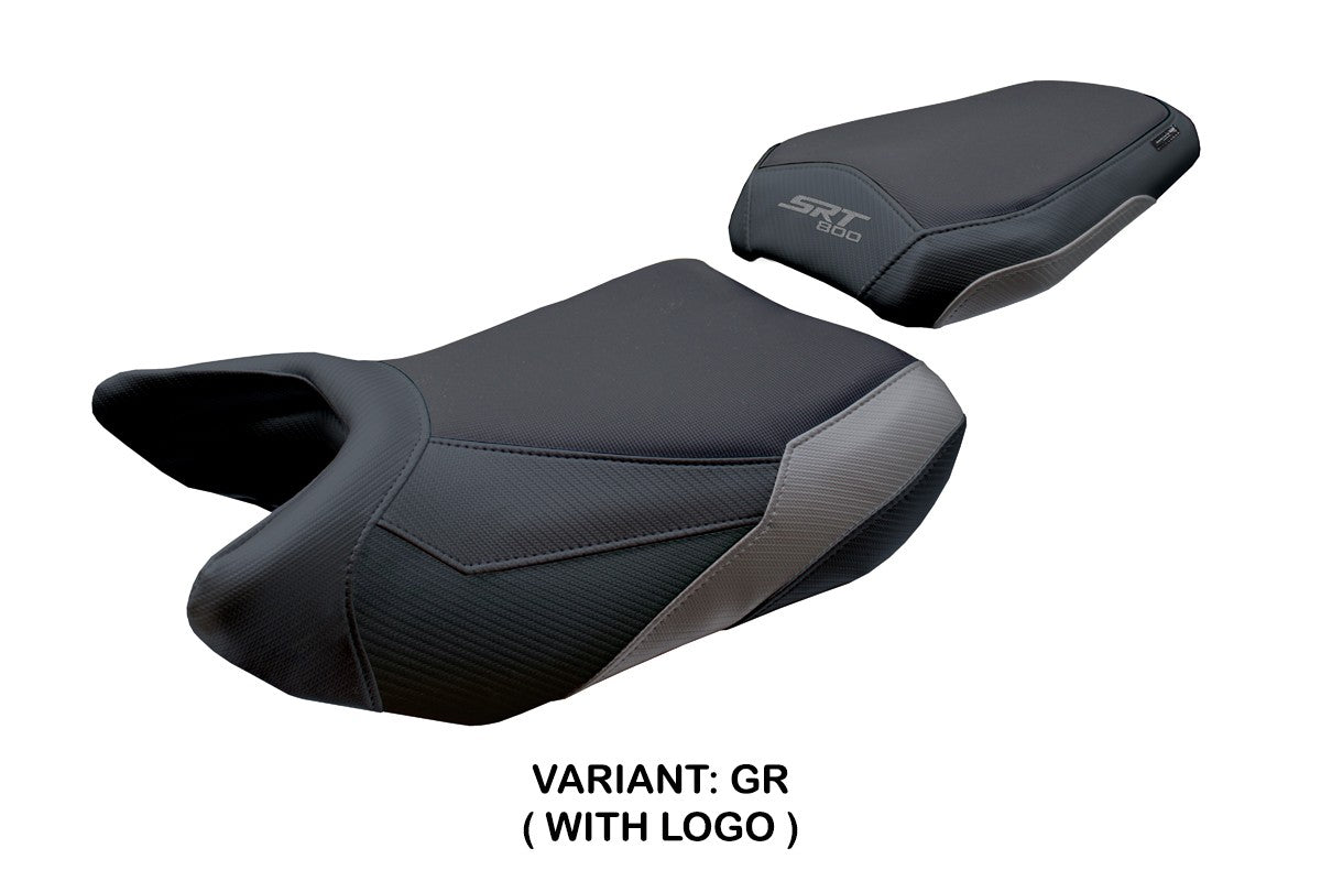 Tappezzeria Italia QJ Motor SRT 800 X / S / SX 2023-2025 Seat Cover Grey Black