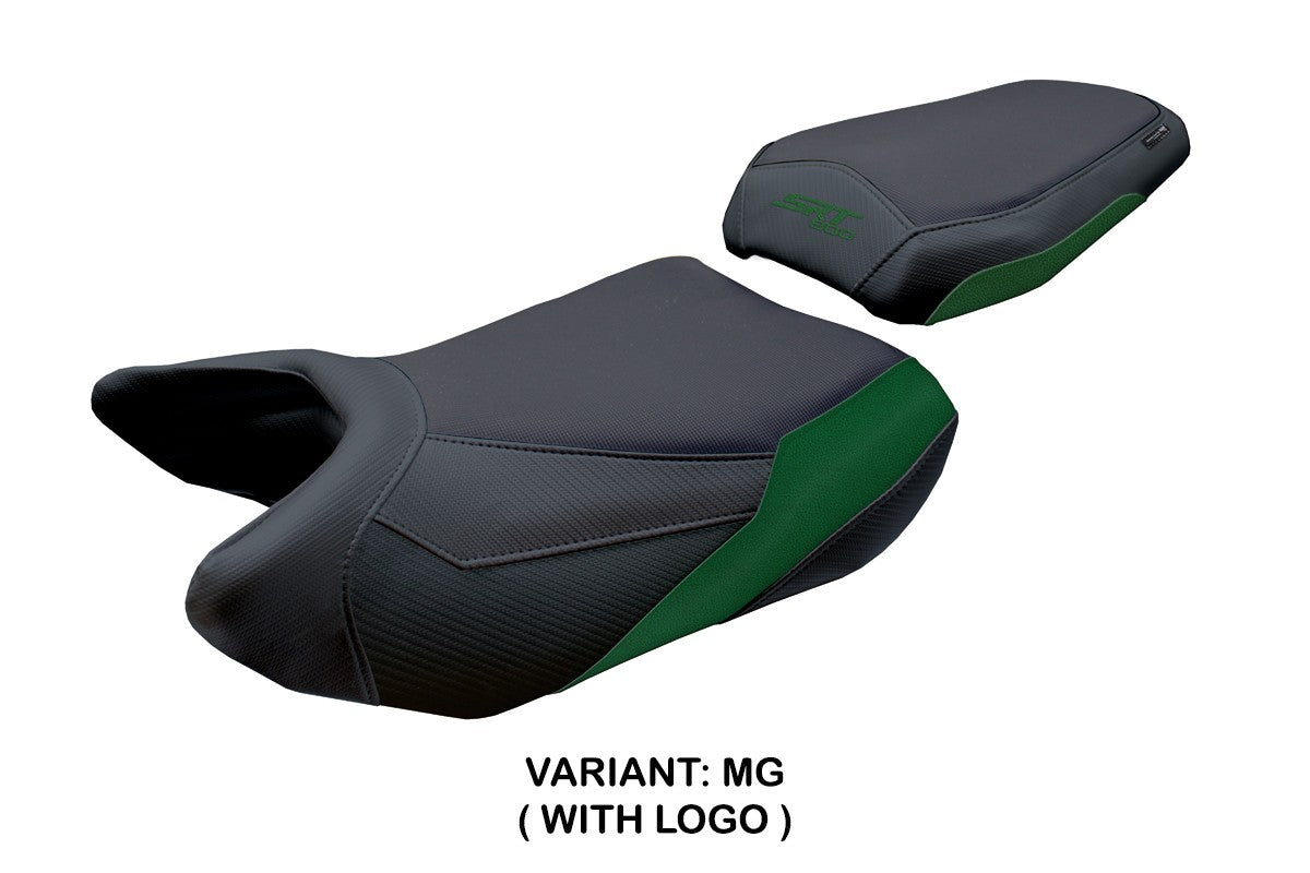 Tappezzeria Italia QJ Motor SRT 800 X / S / SX 2023-2025 Seat Cover Army Green Black