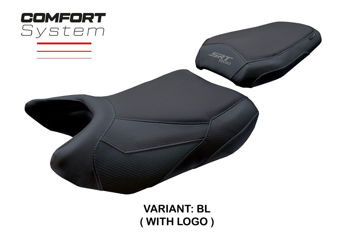 Tappezzeria Italia QJ Motor SRT 800 X / S / SX 2023-2025 Seat Cover Comfort Black