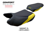 Tappezzeria Italia QJ Motor SRT 800 X / S / SX 2023-2025 Seat Cover Comfort Yellow Blk
