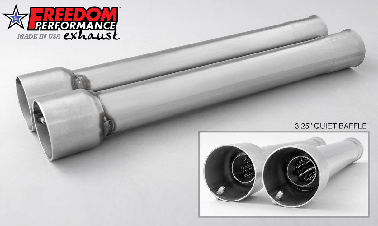 FPE 3.25" SLIP-ONS SINGLE BAFFLE
