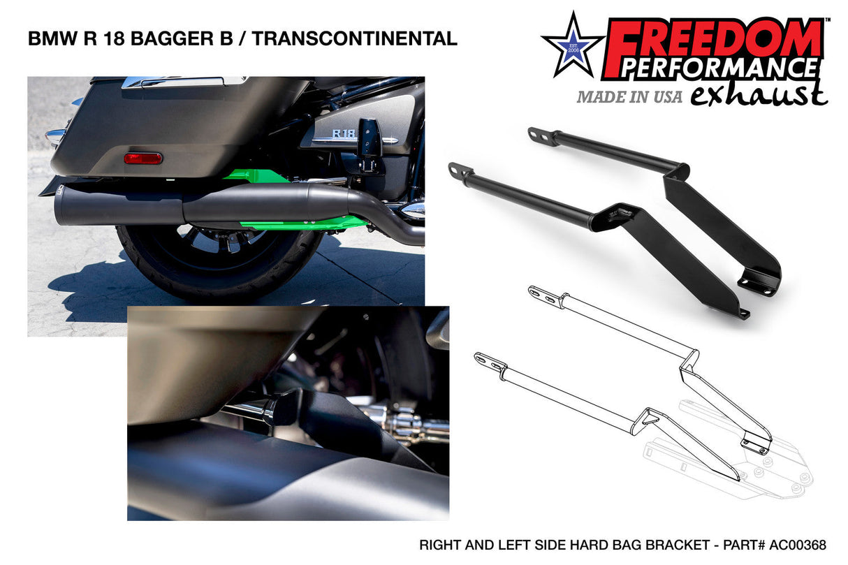 BMW R 18 BAGGER B/TRANSCONTINENTAL/ROCTANE 2.5" EXTENDED SLIP-ONS
