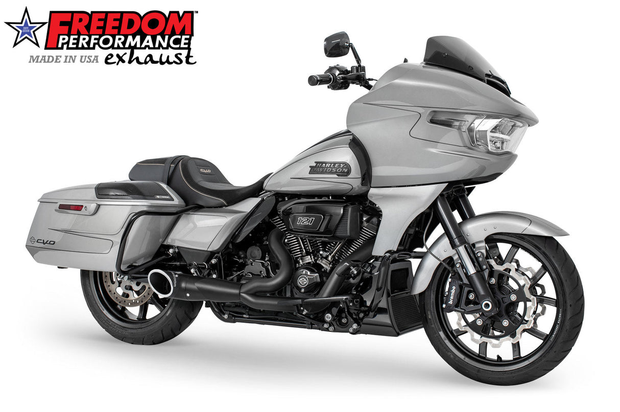 HARLEY TOURING 2-INTO-1 TURNOUT/SIDEDUMP FULL SYSTEM BUNDLE 1995-PRESENT