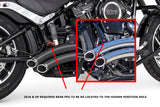 HARLEY SOFTAIL SHARP CURVE RADIUS 2018 to PRESENT M8 BUNDLE