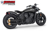 INDIAN SCOUT-ROGUE-BOBBER-SIXTY-SPORT-TWENTY FREEDOM 4" SLIP-ONS 2014-2024 Bundle