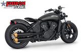 INDIAN SCOUT-ROGUE-BOBBER-SIXTY-SPORT-TWENTY FREEDOM 4" SLIP-ONS 2014-2024 Bundle