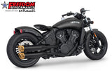 INDIAN SCOUT-ROGUE-BOBBER-SIXTY-SPORT-TWENTY FREEDOM 4" SLIP-ONS 2014-2024 Bundle