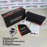 Tappezzeria Italia Yamaha T-Max 2008-2016 Seat Cover in Grey and Black