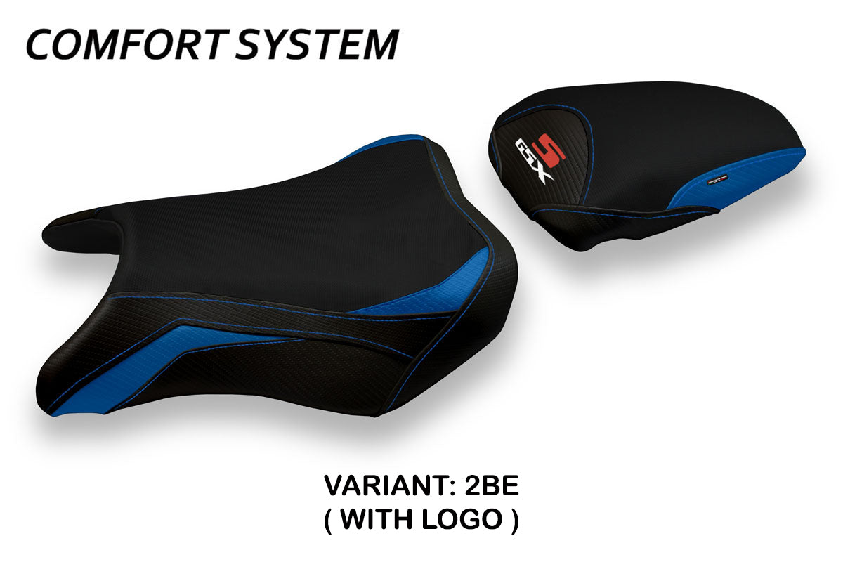 Tappezzeria Italia Suzuki GSXS 750 2017-2021 Seat Cover Comfort in Blue