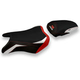 Tappezzeria Italia Suzuki GSXS 750 2017-2021 Seat Cover Comfort in White and Red
